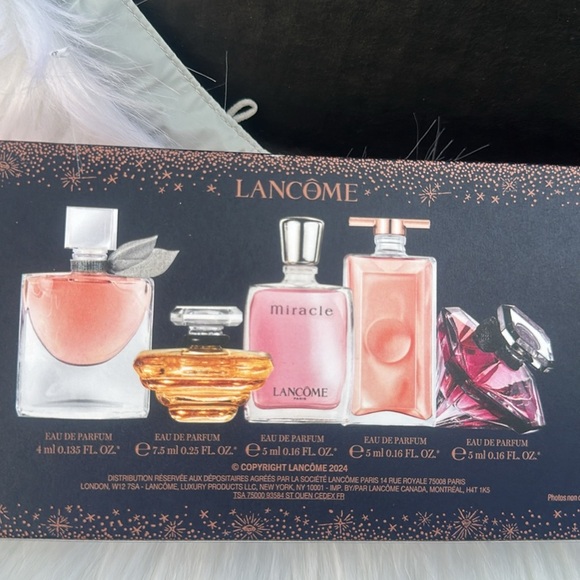 New Lancome Iconic Miniature Gift Set - Holiday Limited Edition 5-Pc - Picture 7 of 7